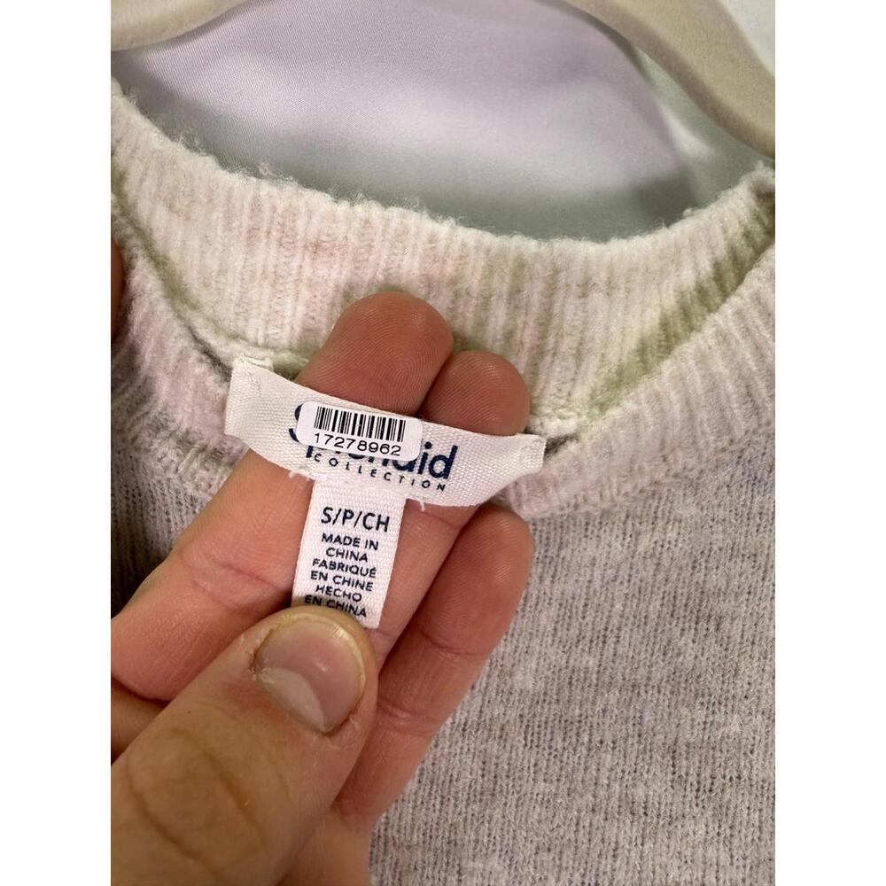 Lolly Hearts SweaterSplendid Off-White Lolly Hearts Sweater Size S/P (READ) - Picture 14 of 16